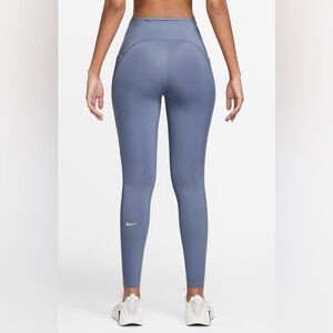 🆕 NWT Nike Women's Slate Blue High Waisted 7/8 Running Leggings Activewear Gym